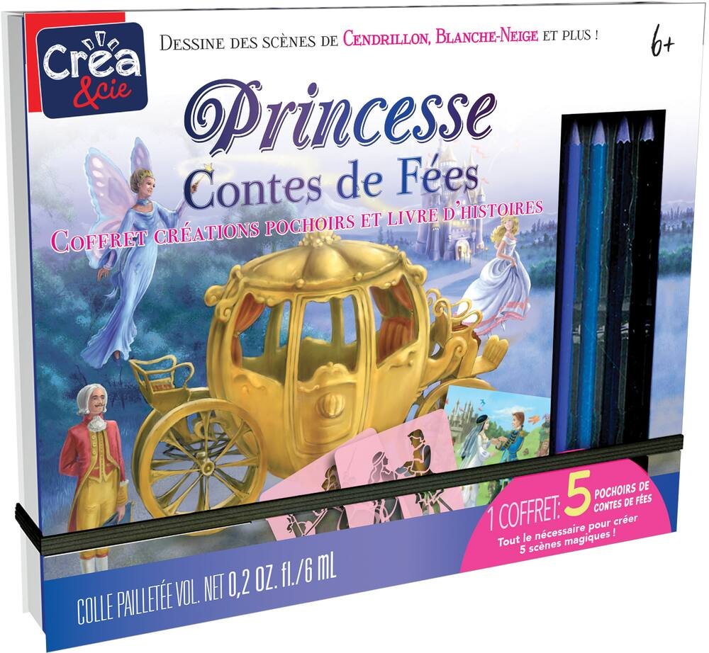 Coffret De Dessin Princesse Crea & Cie
